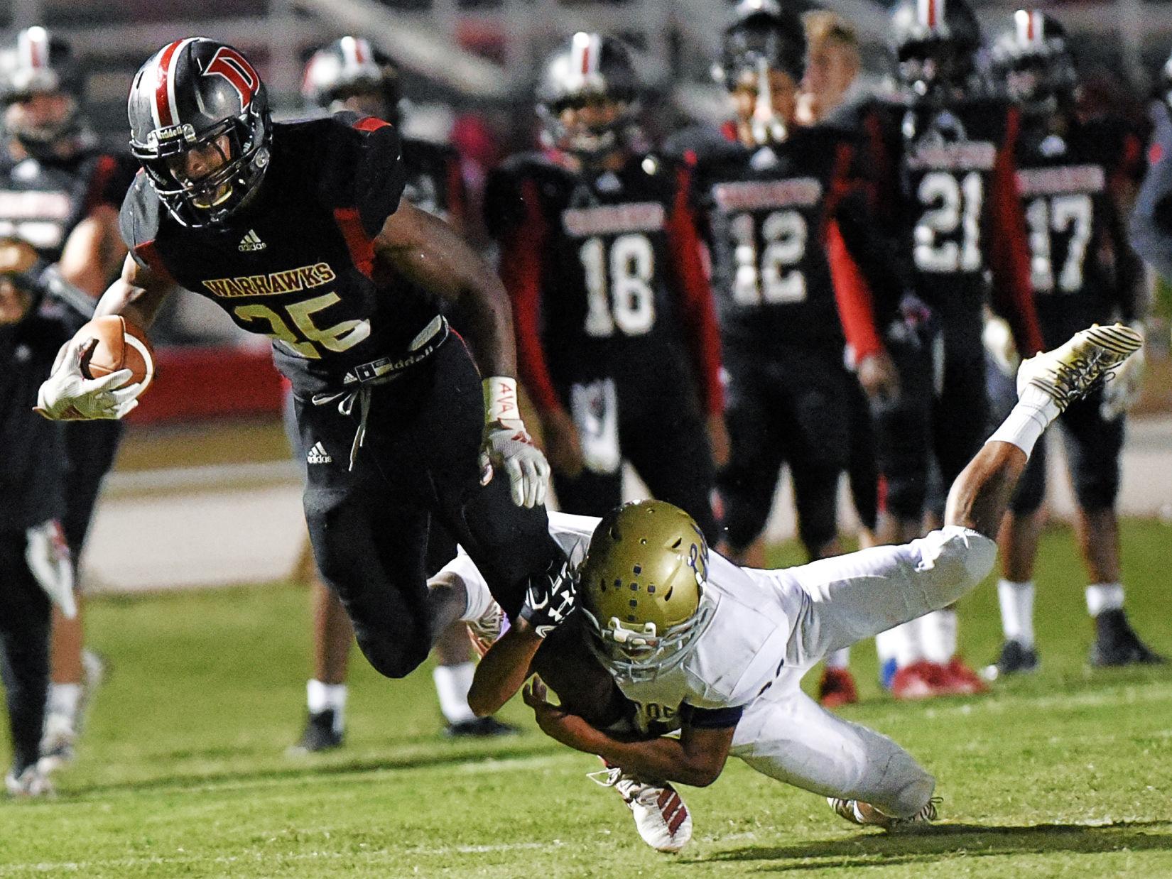 Prep Football Roundup Daleville S White Rushes For 462 Yards And