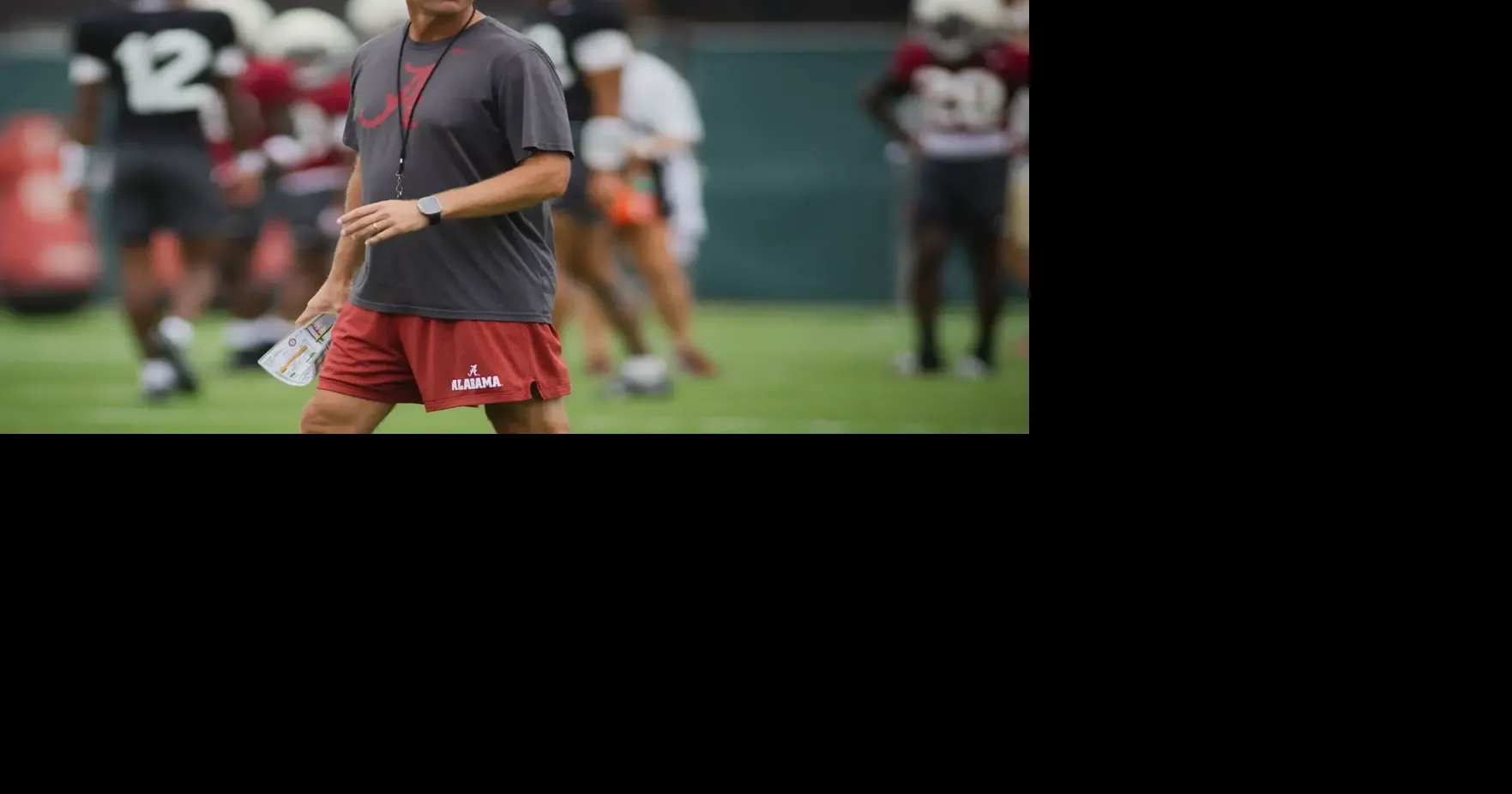 Alabama opens camp with key questions on offense