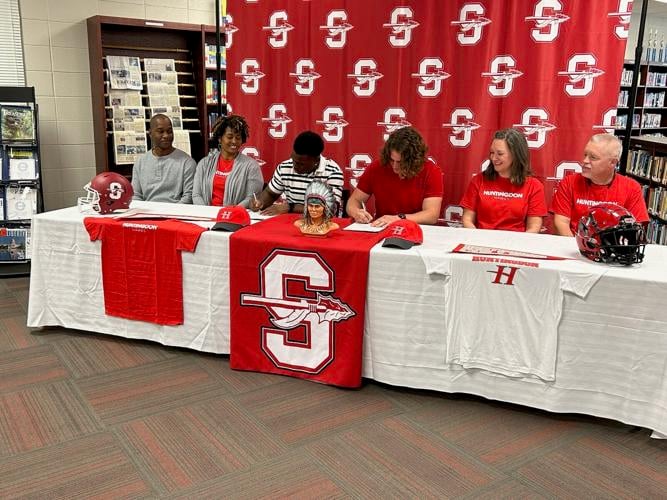 Miller, Ward sign with Huntingdon football