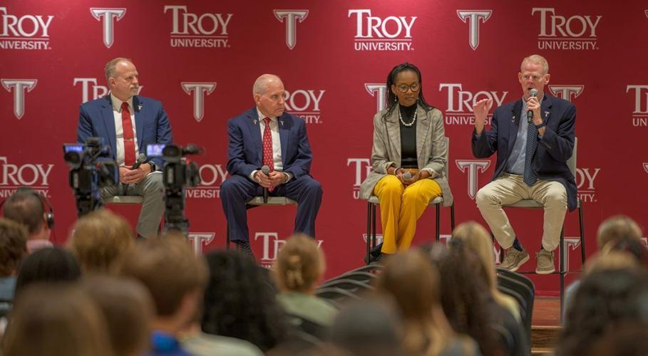 TROY faculty members remember the events of 9/11 during panel discussion