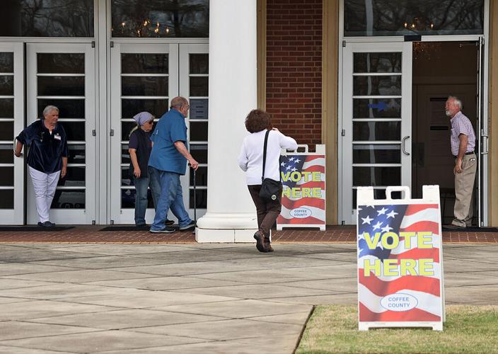 Voters in the Wiregrass turn out for Super Tuesday