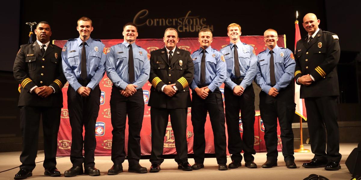 Five new firefighters welcomed to EFD