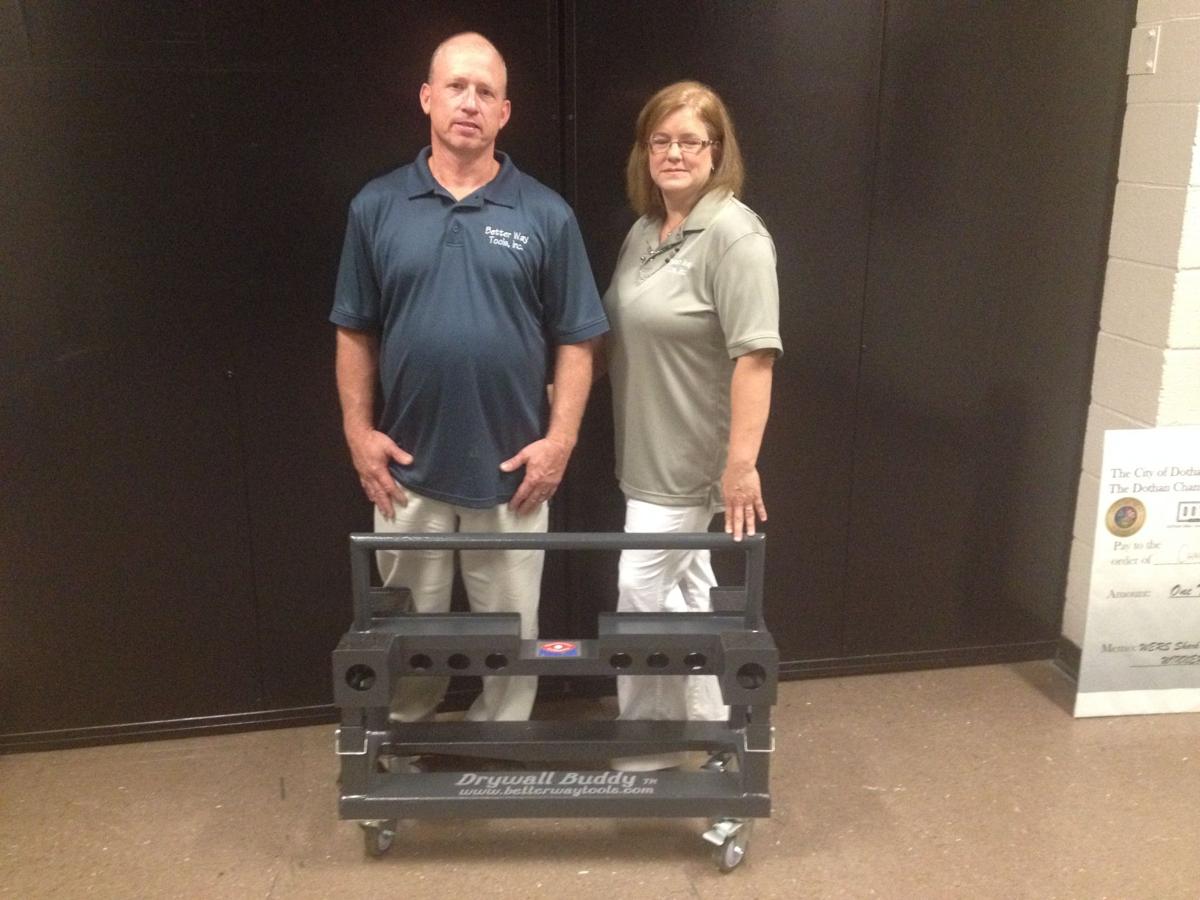 Local inventor has a better way to hang drywall