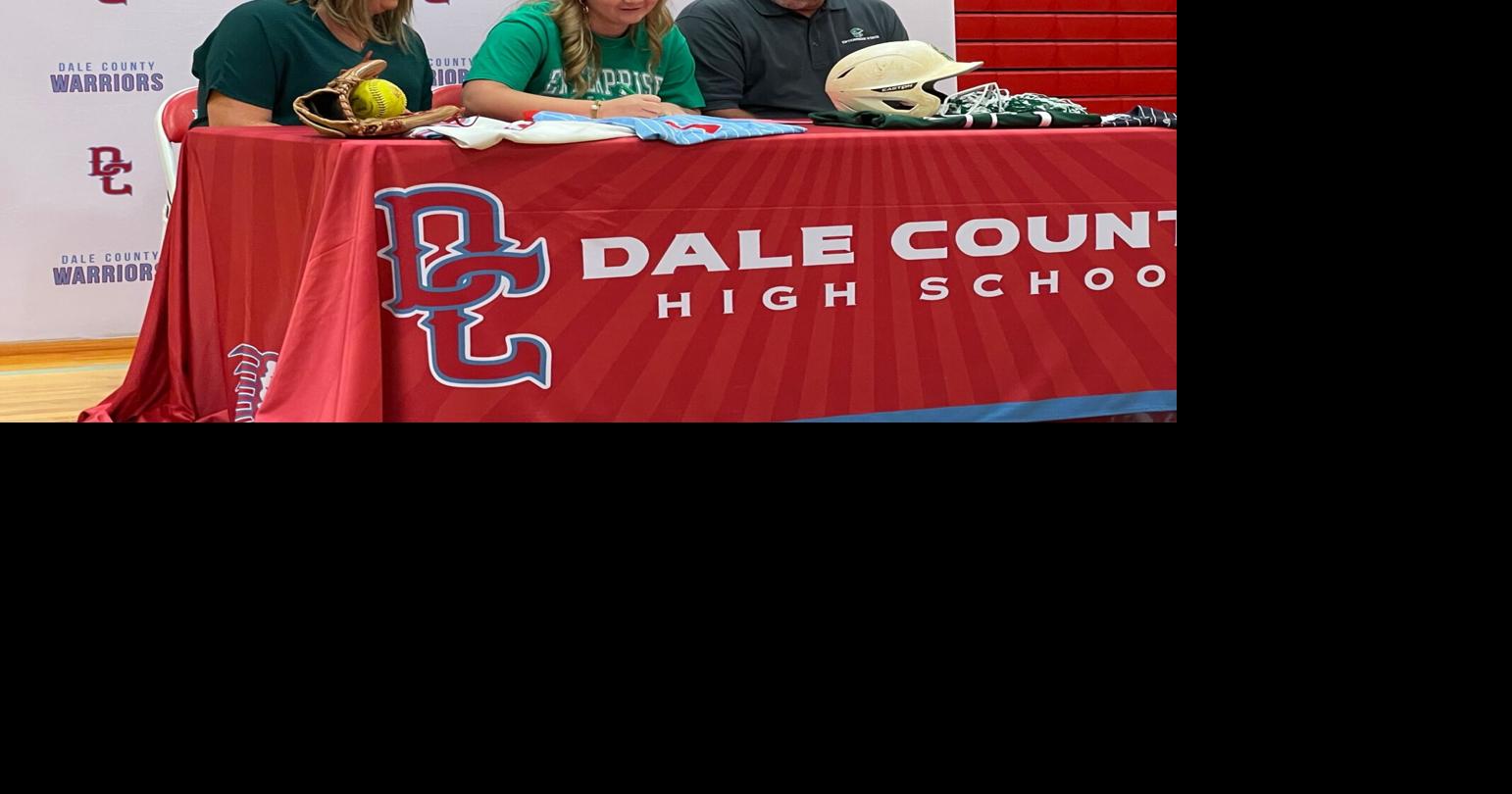 DothanEagle.com - Dale County softball player Ella Brooke Barefield signs with Enterprise State image