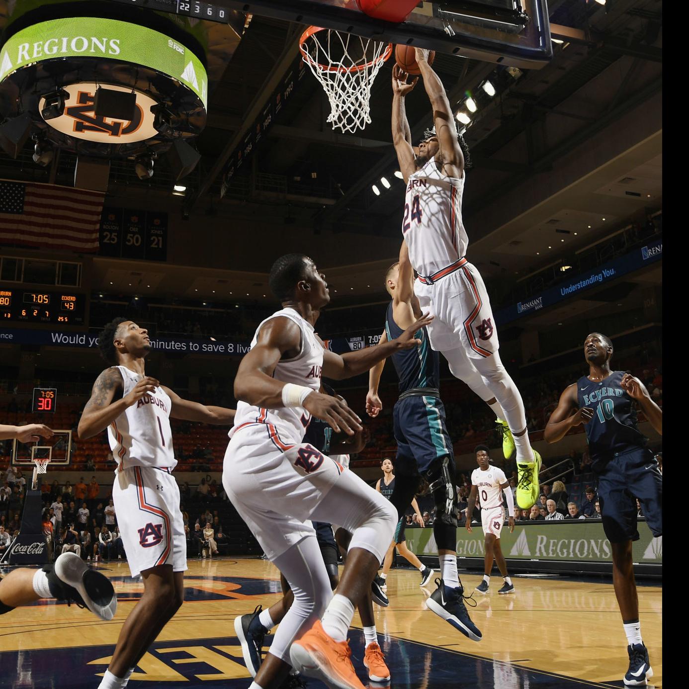 Auburn Set For Eye Opening Tipoff Against Georgia Southern