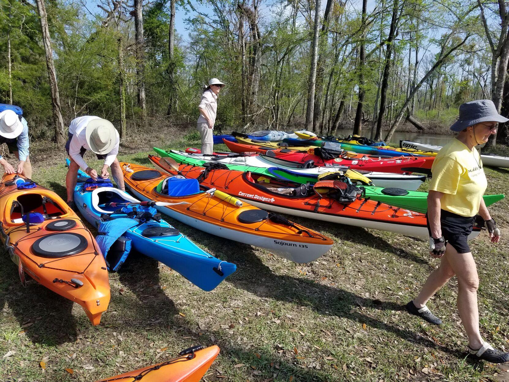 Kayakers Launch For Chipola River Adventure Local Dothaneagle Com