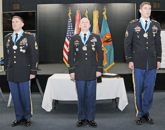 Sergeant Audie Murphy Club inducts 3 Soldiers