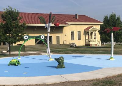 Splash Pad coming along