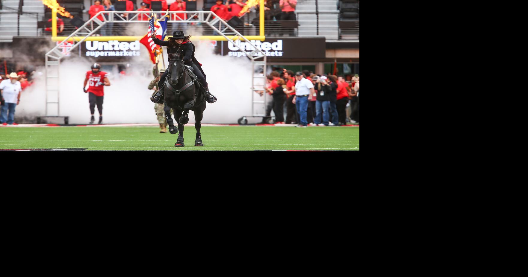 Texas Tech Football vs Baylor 2024 Masked Rider