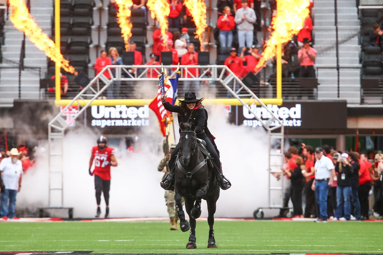 Texas Tech Football vs Baylor 2024 Masked Rider