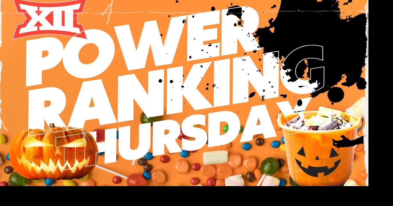 POWER RANKING THURSDAY The Big 12, Costumes and Candy Texas Tech