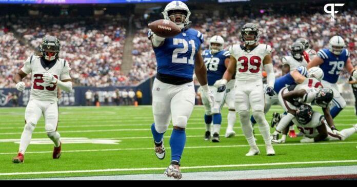 C.J. Stroud throws for 384 yards and two touchdowns in the Texans home  opener against the Indianapolis Colts.