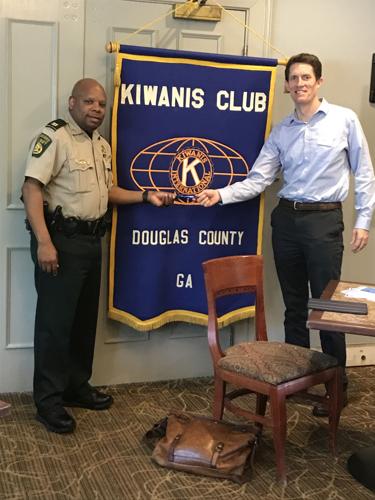 Dickinson speaks to Kiwanis Club about poverty reduction initiative
