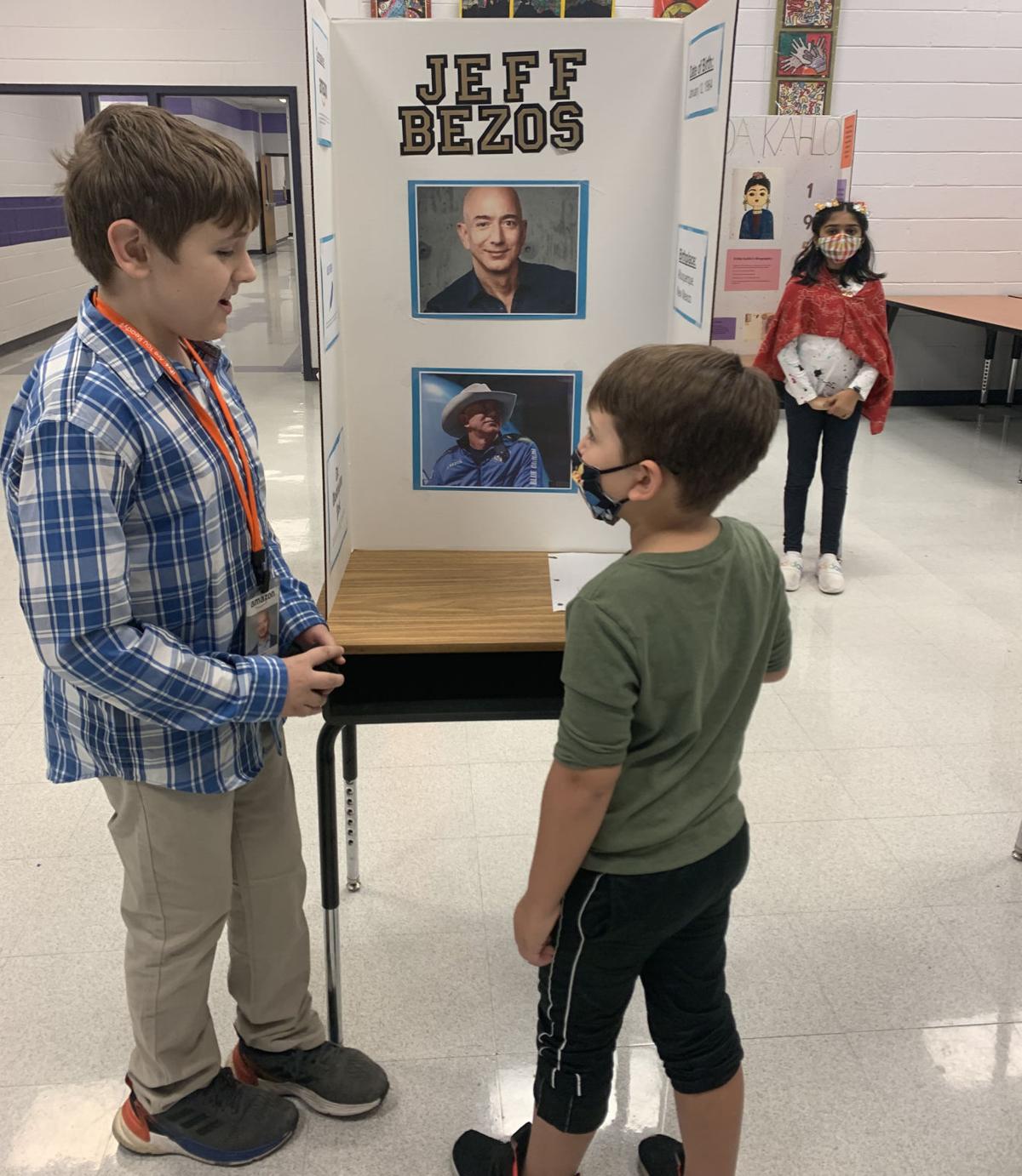 CHES students create wax museum