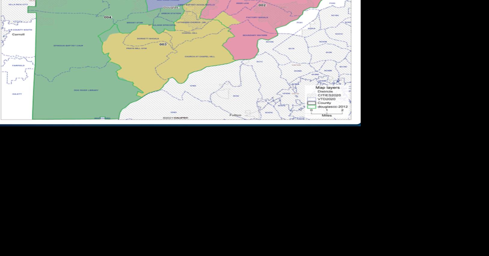BOC approves new district map; City Council, BOE wrapping up ...
