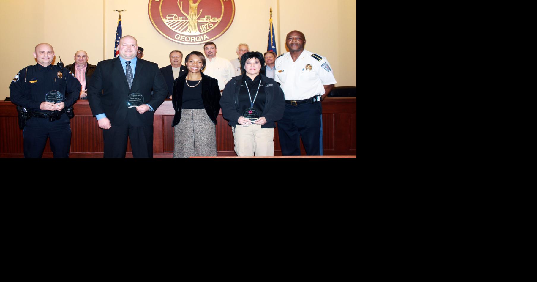 Douglasville Police Department honors three of its best | Local News ...