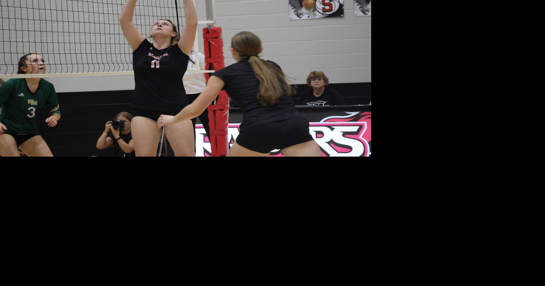Raiders sweep Trojans on court