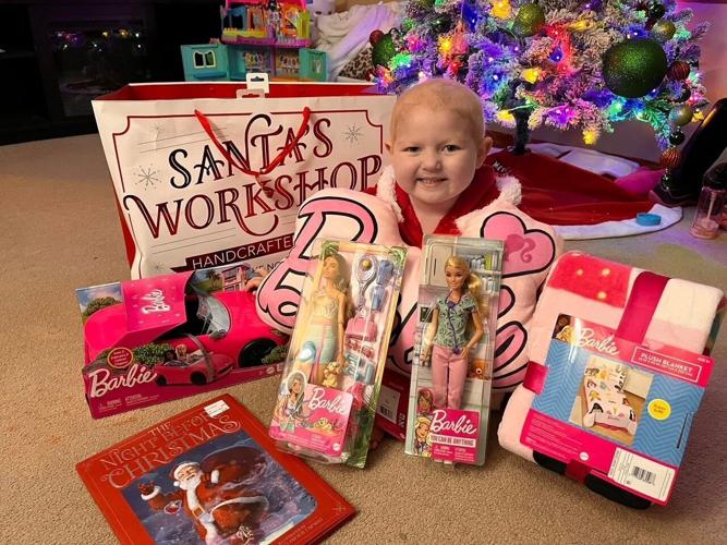 Three-year-old battling Leukemia gets visit from Santa | News ...