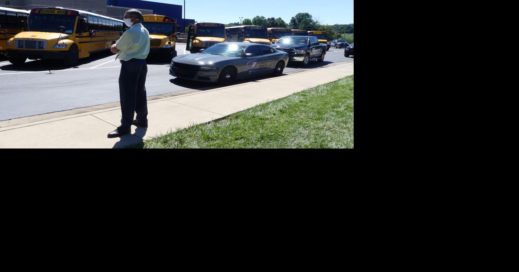 Paoli Police escort buses against stop arm violations News Herald
