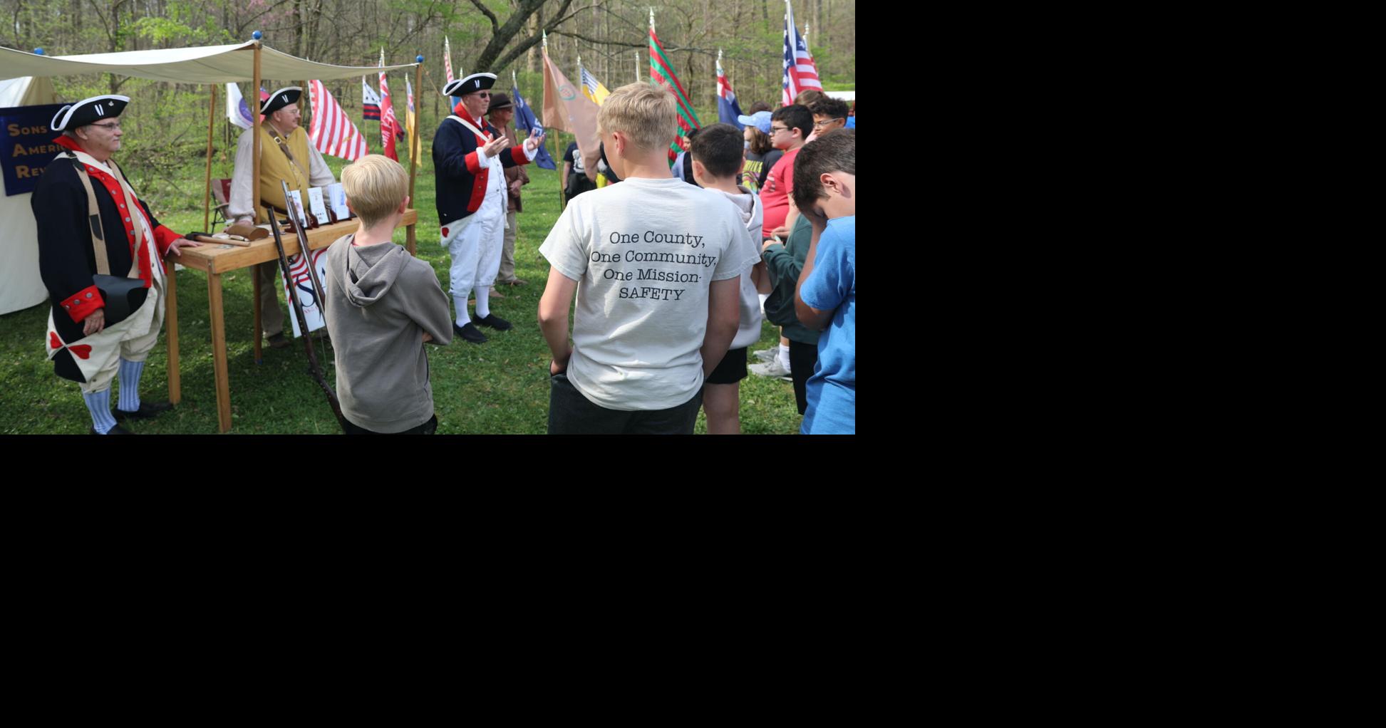 Hundreds of local students experience living history at Revolutionary Rendezvous