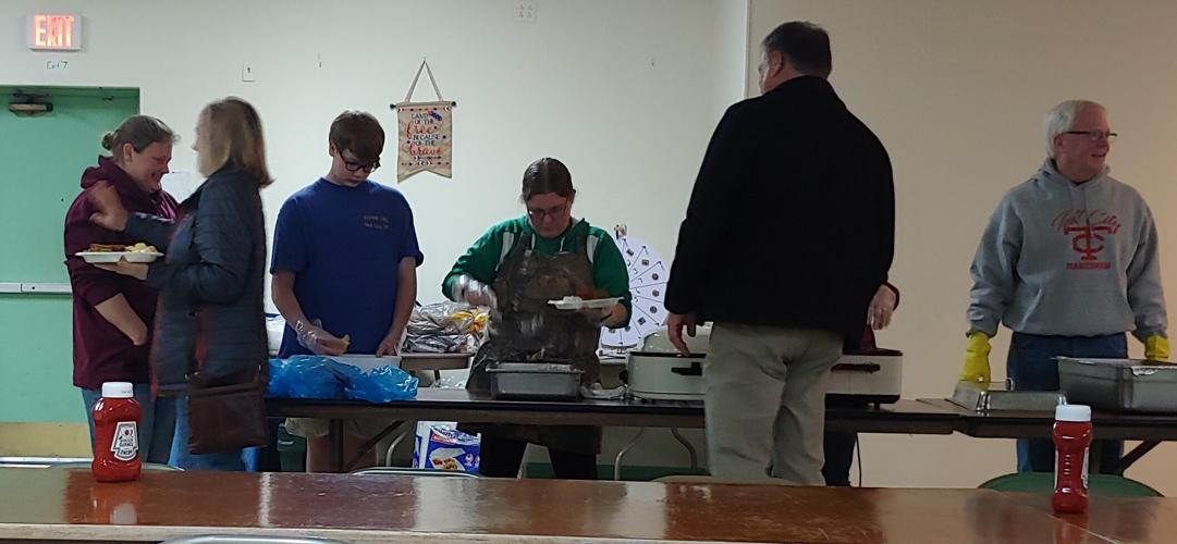Tell City Cub Scout Pack 192 fries the American Legion Perry County