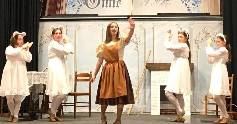 St. Bernard performers seek the foot to fit the glass shoe