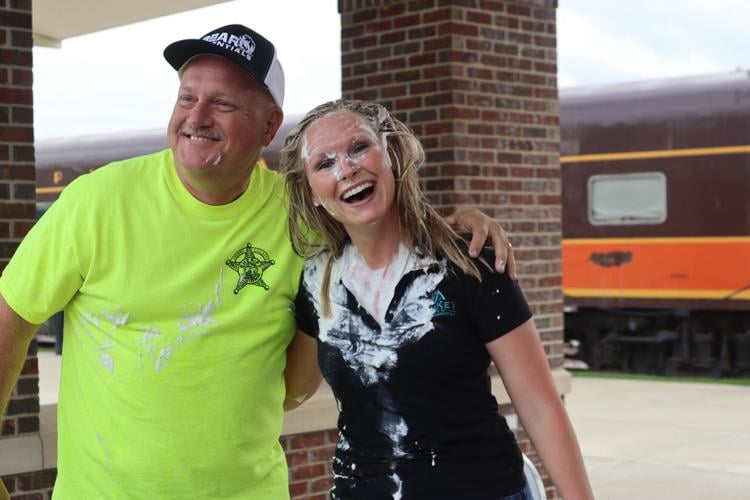 Risse gets a pie in the face for leadership class Perry County News