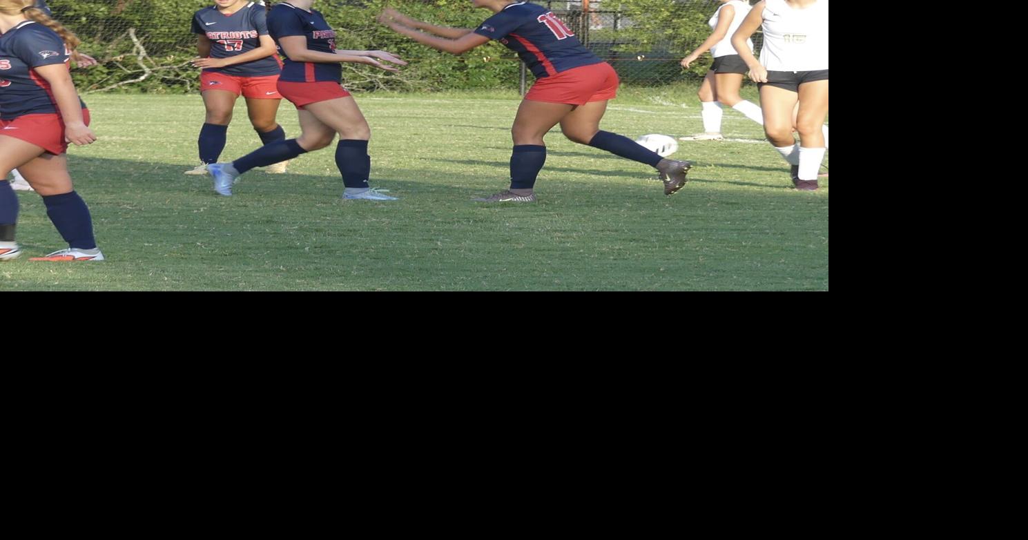 Lasher scores three times as Patriots cruise past Pioneers