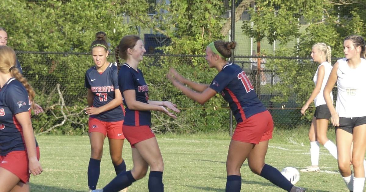 Lasher scores three times as Patriots cruise past Pioneers