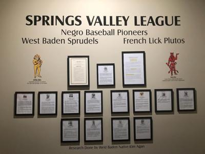 Springs Valley League HOF exhibit