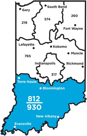 10-digit dialing for 812 area code to begin this weekend | Local News ...