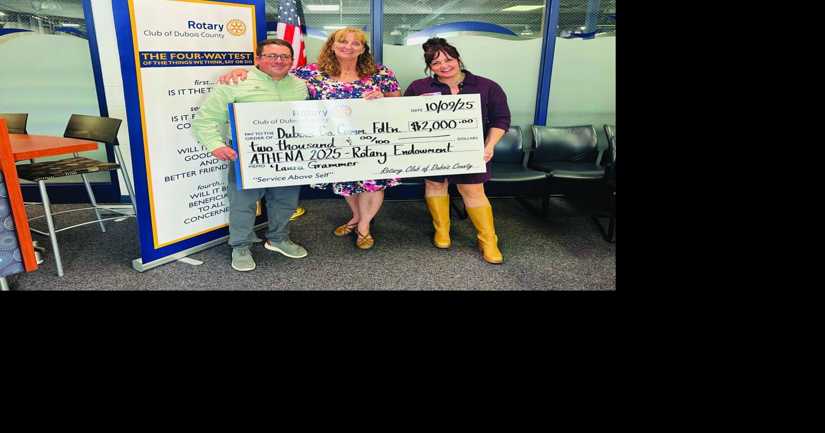 Rotary Club awards grant to Community Foundation | News ...