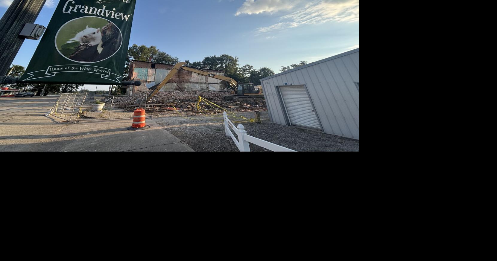 Grandview officials cite progress as condemned buildings come down