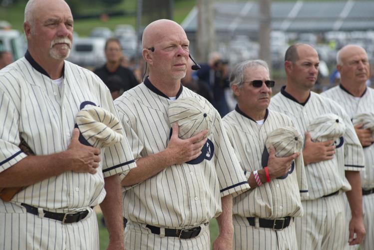 Ghost Players, USA Patriots entertain on Field of Dreams Gallery