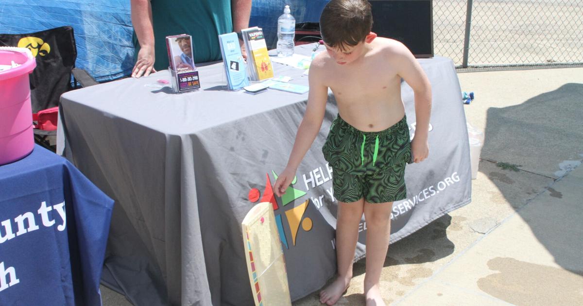 County health brings message to community swim day