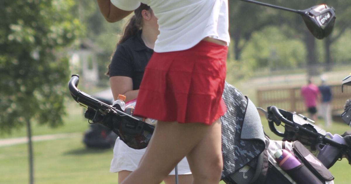Bobcats tie for fifth at state golf