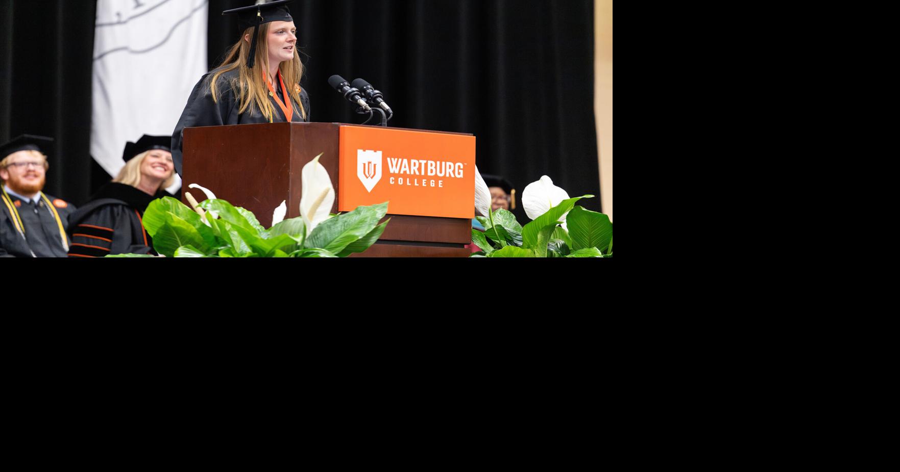 Peosta native gives Wartburg commencement address