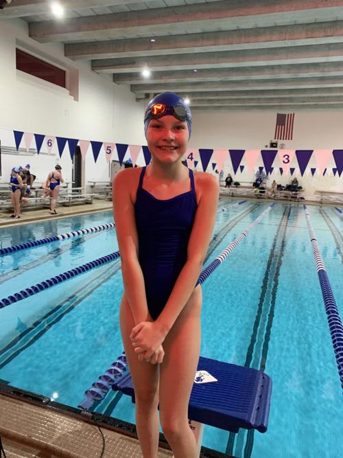 Swimmer sets new record