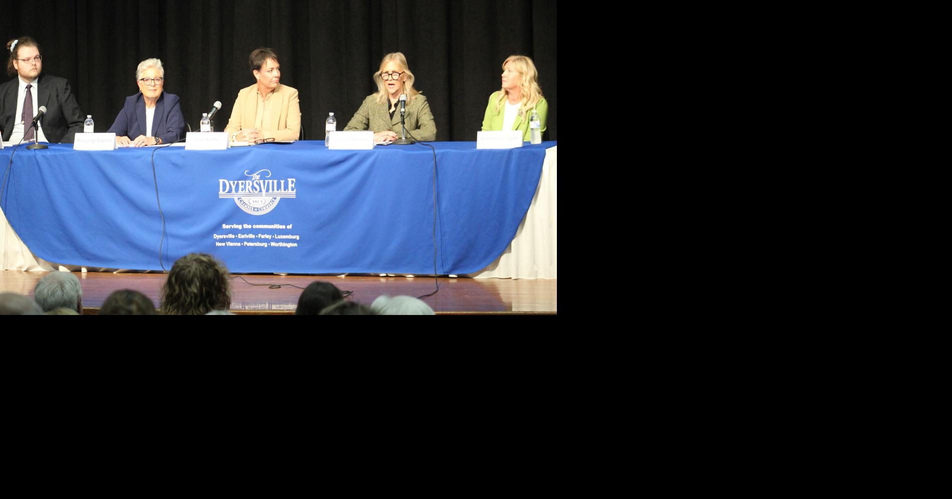 Candidates meet at forum