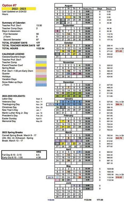 Mount Vernon’s 2022-23 school calendar set | Mount Vernon-Lisbon Sun