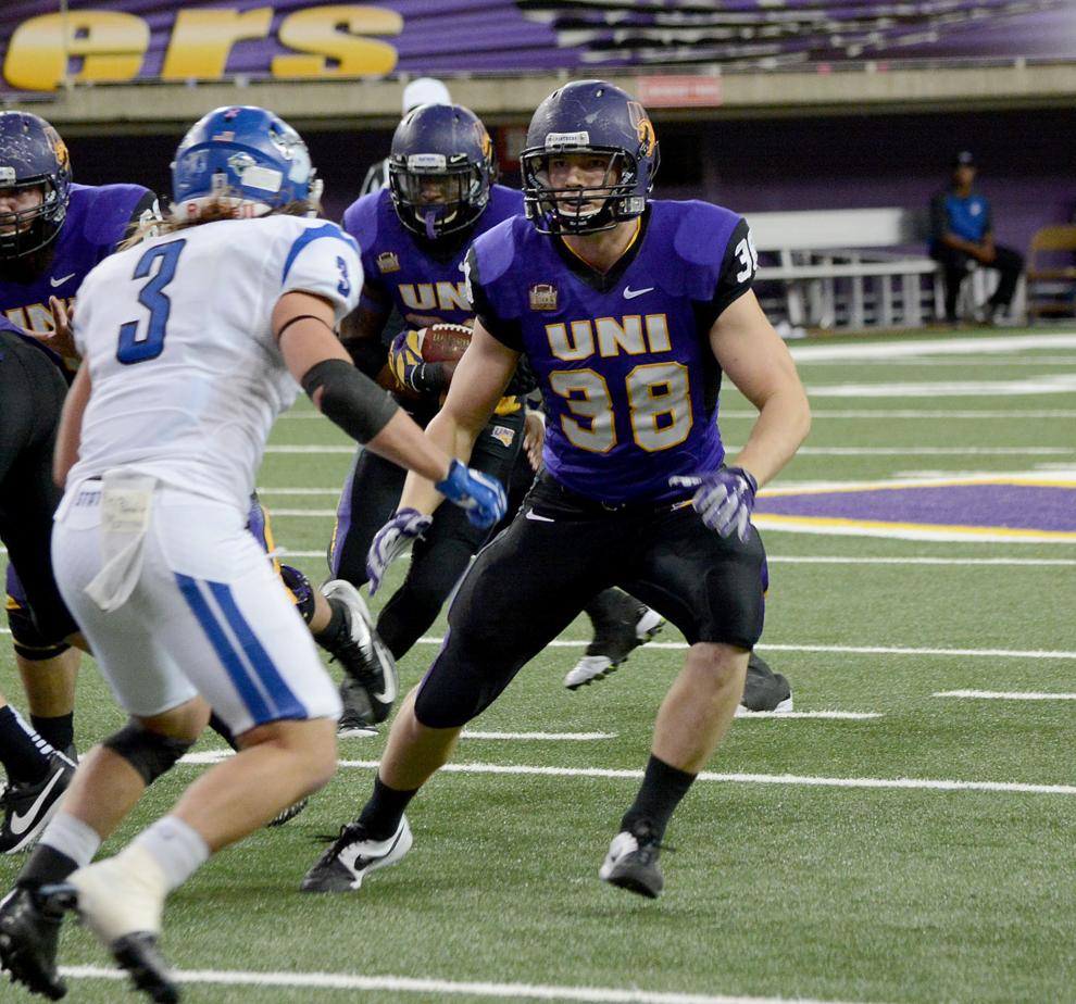 University of Northern Iowa football Moving up the depth chart
