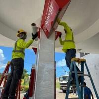People in Guam and the Northern Marianas prepared for the second