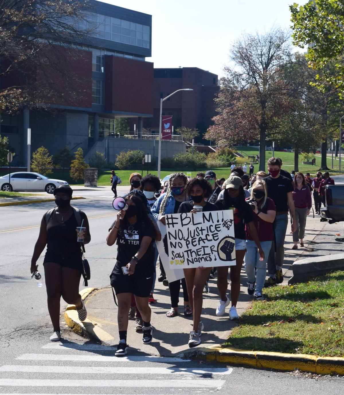 Black Lives Matter march hosted by Black Student Union