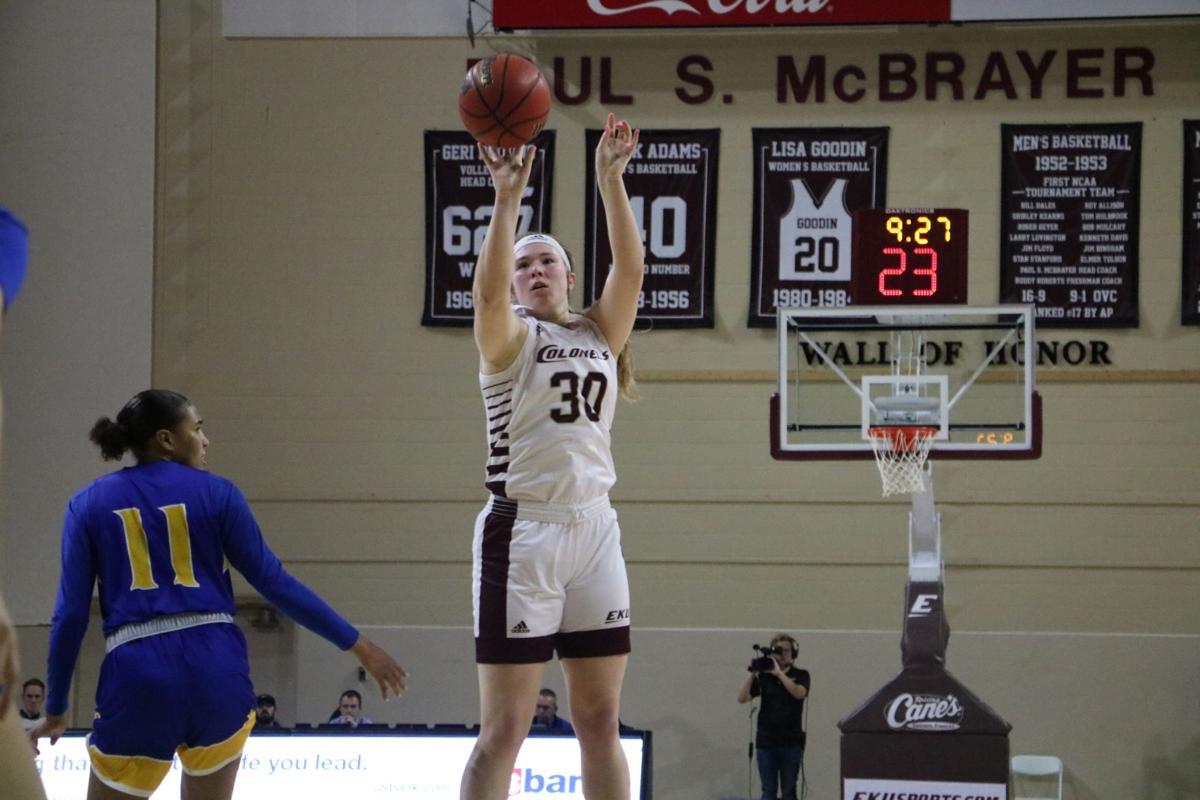Eku Women S Basketball Sweeps Morehead State To End The Season