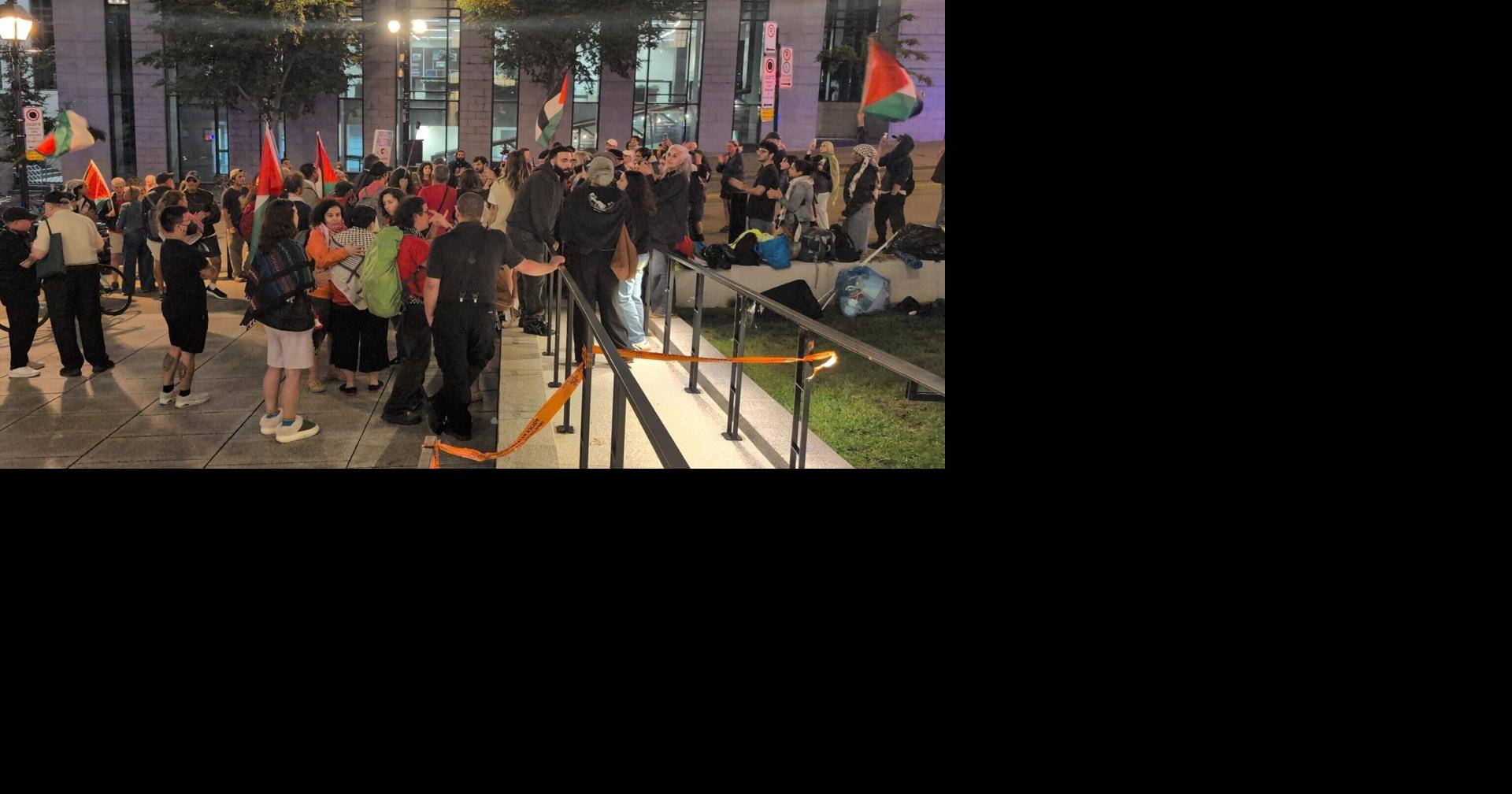 Anti-Israel motion, Projet Montreal, Pro-palestinian protest, City Hall