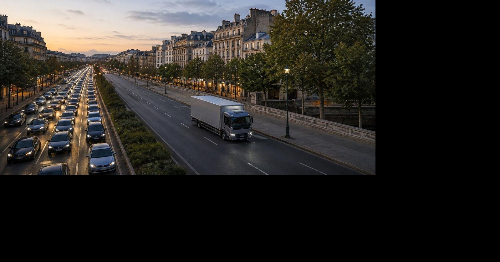 Trucks outperform passenger vehicles for urban road efficiency in five of seven European capitals, Geotab data reveals