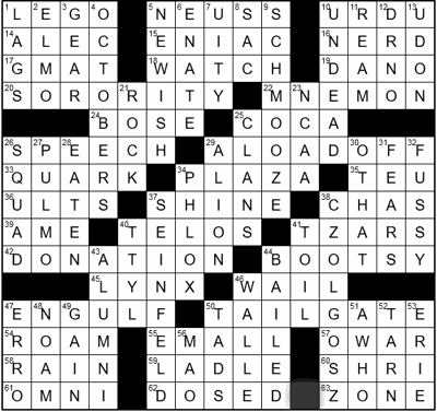 Big blunder crossword clue Archives 