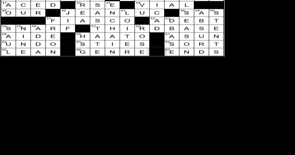September Crossword Answers | Crossword | easternprogress.com