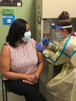EKU nursing students help administer COVID-19 vaccinations