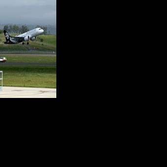 A new airport in western Sydney handled its first international flight on October 26, 2026.